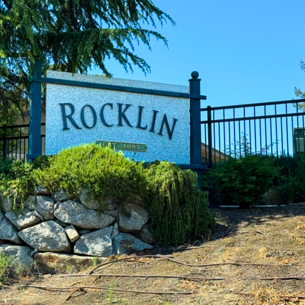 Rocklin City Sign